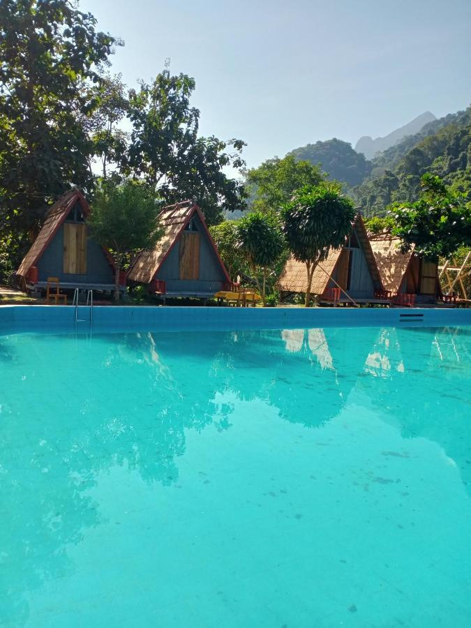 Nongkhiaw Campingsite Swimming Pool Hotel Ban Phathok Luaran gambar